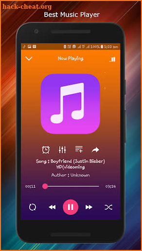 Music Player - Free Mp3 & Audio Player screenshot