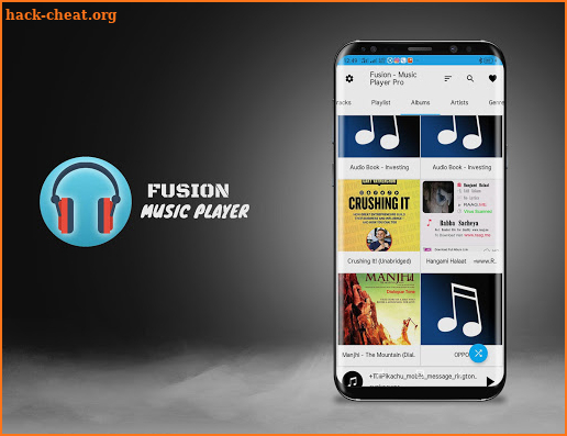 Music Player Fusion Pro (NO Ads) Player screenshot