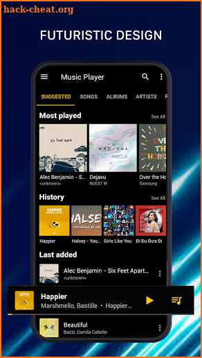 Music Player - MP3 & FLAC Player - Listen to Music screenshot