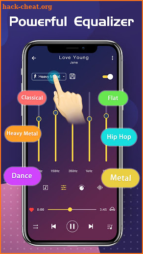 Music player - MP3 player & Audio player screenshot