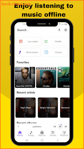 Music Player - muscio screenshot