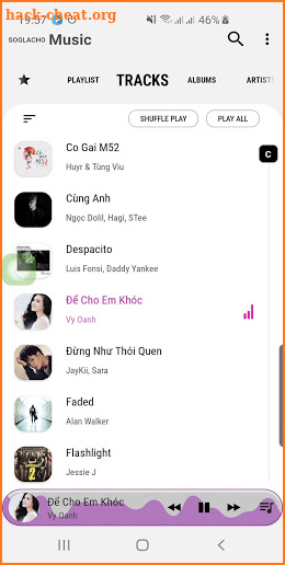 Music Player One UI (PRO) - No ADS screenshot