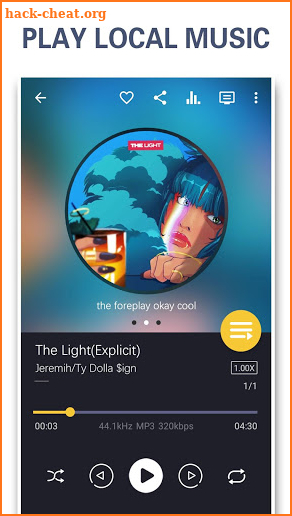 Music Player Pro: Enjoy high quality music screenshot