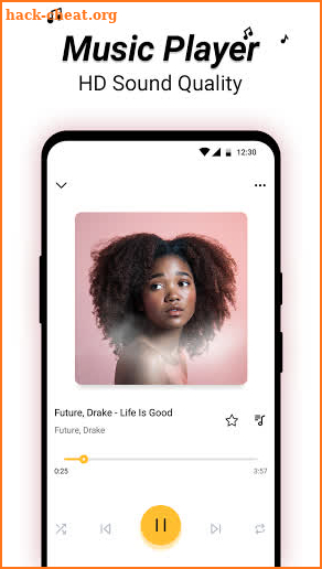 Music player - Ultra music screenshot