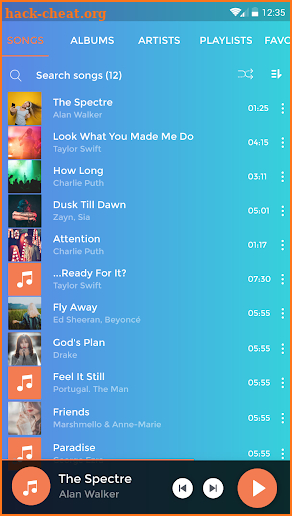 Music player - unlimited and pro version screenshot