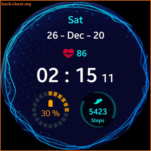 Music Pulse Watch Face screenshot