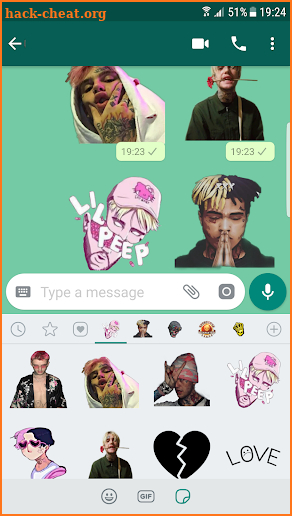 Music Stickers - WAStickerApps screenshot