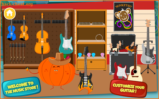 Music Store - Fruits Vs Veggies screenshot