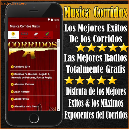 Musica Corridos Gratis screenshot