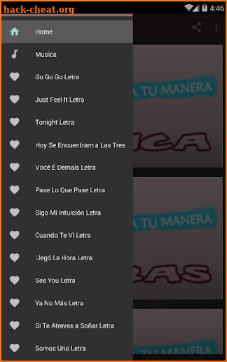 Música Go Vive a tu manera Sin Internet screenshot