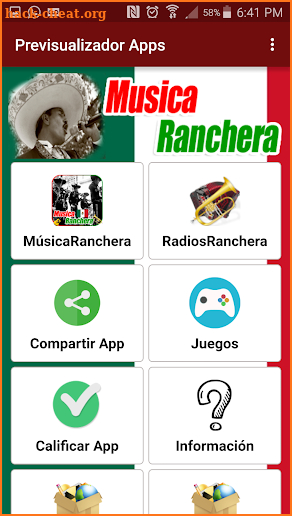 Musica Ranchera Mexicana Gratis screenshot