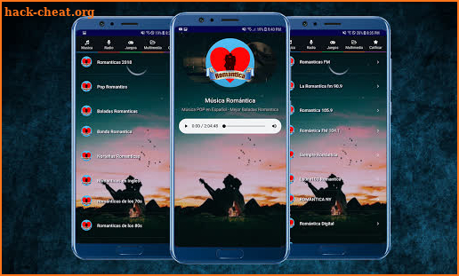 Música Romántica Gratis screenshot