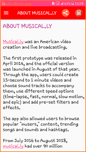 Musical.ly 2019 Guide(NEW) screenshot