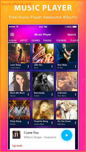 Musically: Music Player screenshot