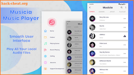 Musicia - Music Player screenshot