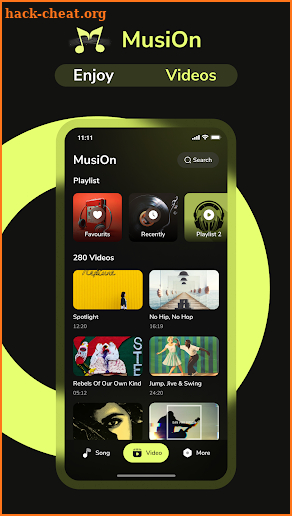 MusiOn-MP3&MP4 Player screenshot