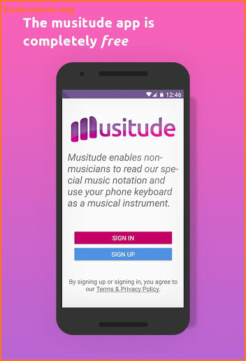 Musitude screenshot