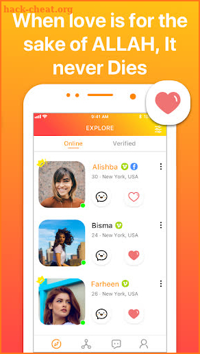 Muslim Dating App for Arab Singles, Muslims: Muser screenshot