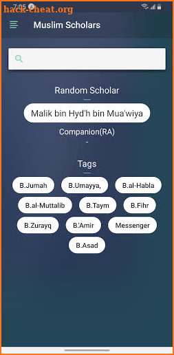 Muslim Scholars & Companions screenshot