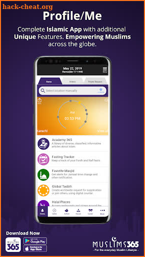 Muslims 365: Islamic App with Latest Features screenshot