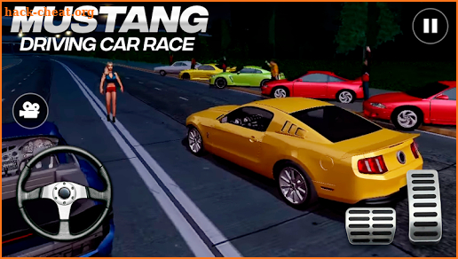 Mustang Driving Car Race screenshot