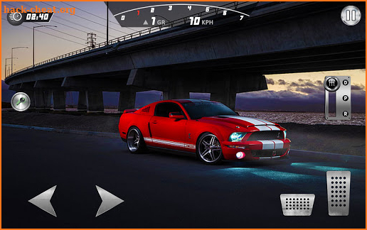 Mustang GT 500: Crazy City Drift, Drive and Stunts screenshot