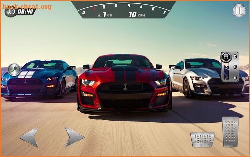 Mustang GT 500: Crazy City Drift, Drive and Stunts screenshot