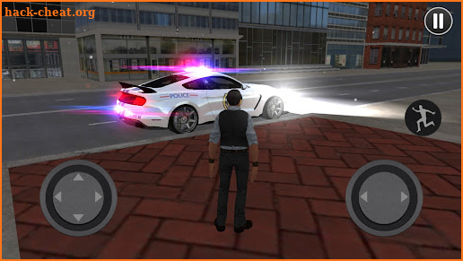 Mustang Police Car Driving Game 2021 screenshot