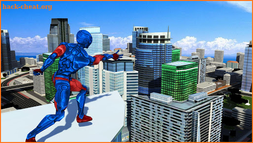 Mutant Spider Hero: Miami Rope hero Game screenshot