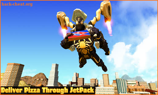 Mutant Spider Hero Pizza Delivery screenshot