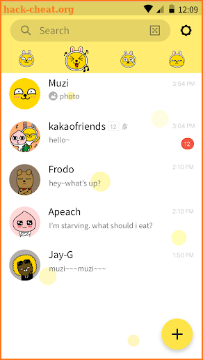 Muzi - KakaoTalk Theme screenshot