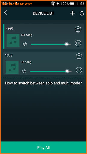 MUZO Player screenshot