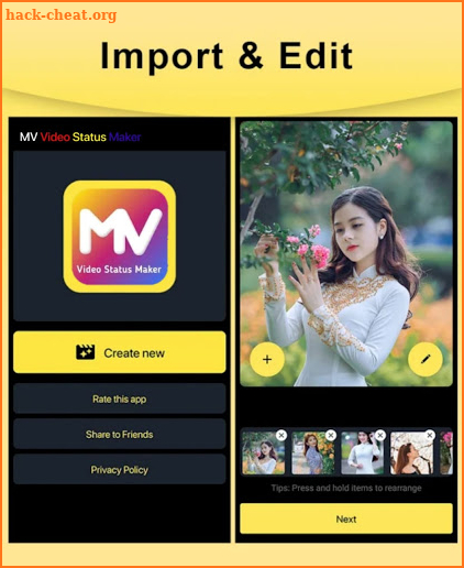 MV Master : Video Status Maker With Song screenshot