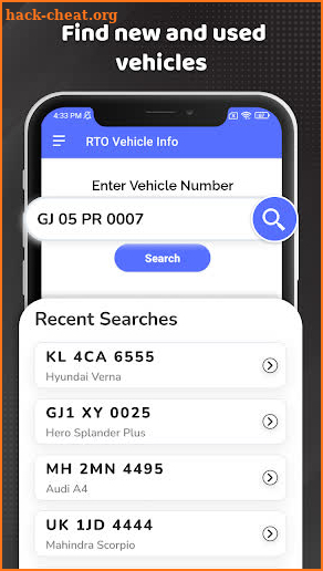 MVehicle - RTO Information screenshot