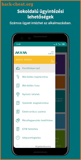 MVM Next EnergiApp (volt ELMŰ) screenshot