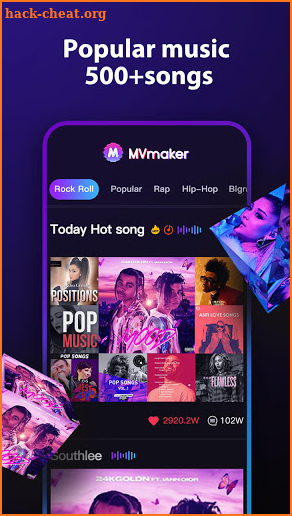 MVmaker - Video Editor & Music Video screenshot