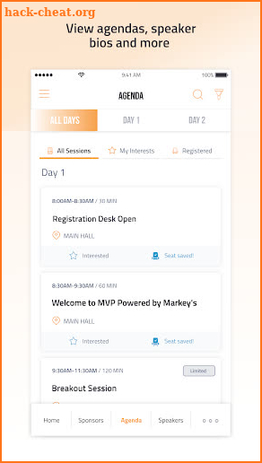 MVP Powered by Markey's screenshot