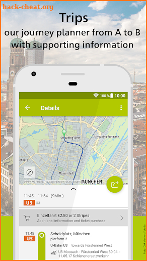 MVV-App – Munich Journey Planner & Mobile Tickets screenshot