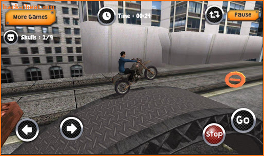 MX Nitro City Dirt Bike Trial screenshot