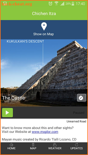 mxplor Chichen Itza Audio Tour screenshot