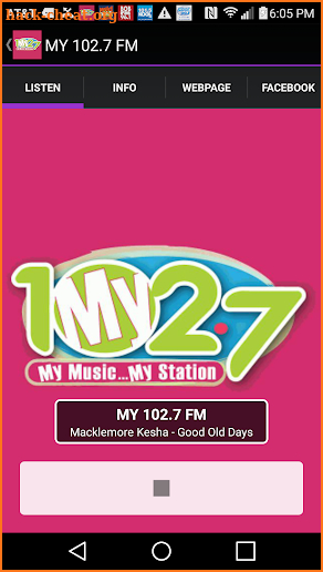 MY 102.7 FM screenshot