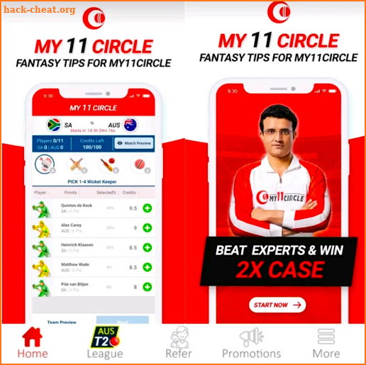 My 11 Circle - My11Circle & MY11Team Free IPL Live screenshot