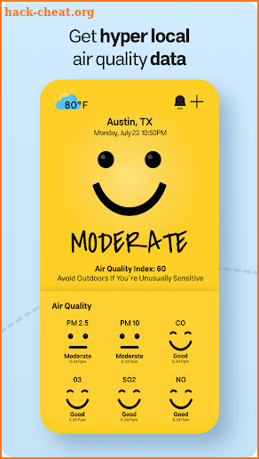 My Air Quality - Airmoji screenshot