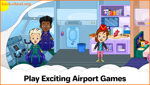 My Airport City: Kids Town Airplane Games for Free screenshot