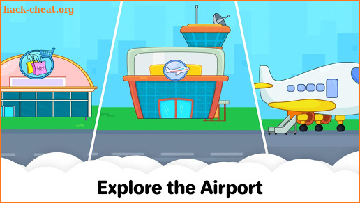 My Airport City: Kids Town Airplane Games for Free screenshot