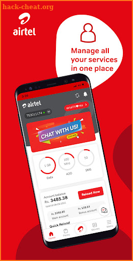 My Airtel screenshot