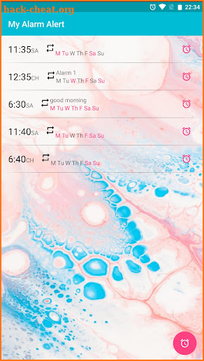My Alarm Alert screenshot