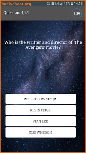 My Avengers Quiz screenshot