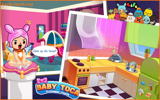 My Baby Town : Toca Dollhouse screenshot