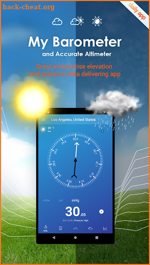 My Barometer and Altimeter - Accurate Pressure screenshot